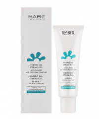 Babe Laboratorios FACIAL Крем-гель для обличчя: 24 години зволоження та пом'якшення, 50 мл