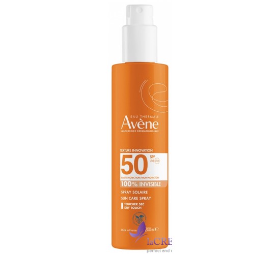Авен Сонцезахисний спрей SPF50+ Avene Solaire Spray, 200 мл