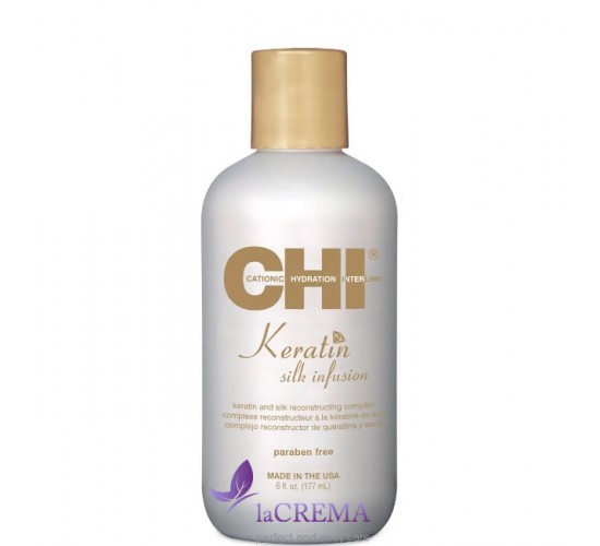 CHI Keratin Натуральний рідкий шовк для волосся Silk Infusion, 177 мл