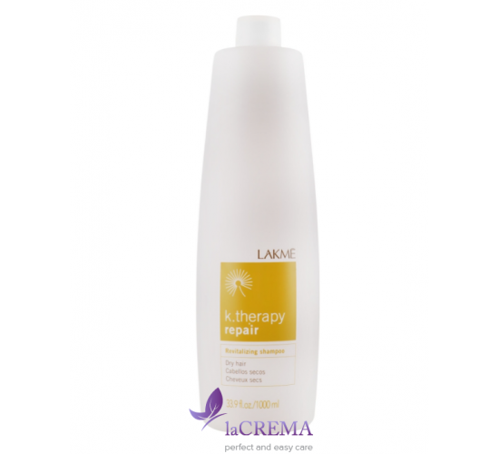 Lakme K.Therapy Repair Шампунь для сухого та пошкодженого волосся, 1 л
