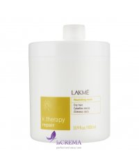 Lakme K.Therapy Repair Маска для сухого та пошкодженого волосся, 1 л