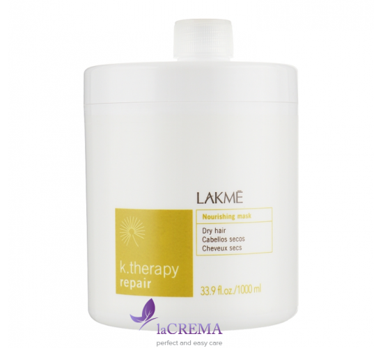 Lakme K.Therapy Repair Маска для сухого та пошкодженого волосся, 1 л