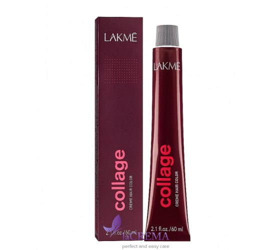 Lakme Collage Перманентна фарба для волосся Creme Hair Color, 60 мл
