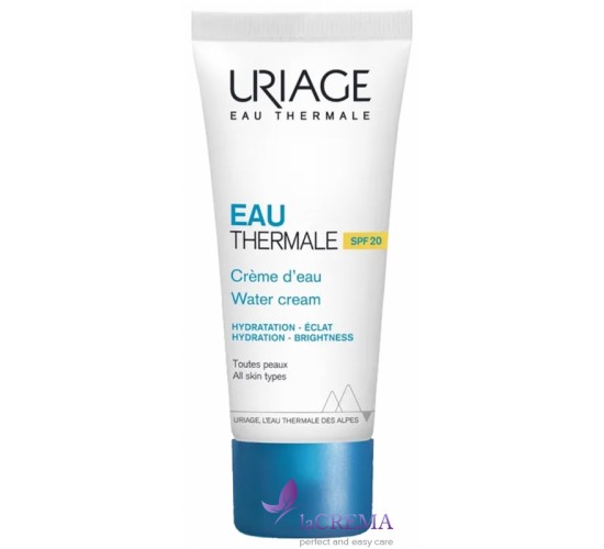 Урьяж О Термаль Легкий зволожувальний крем SPF 20 Uriage Eau Thermale, 40 мл