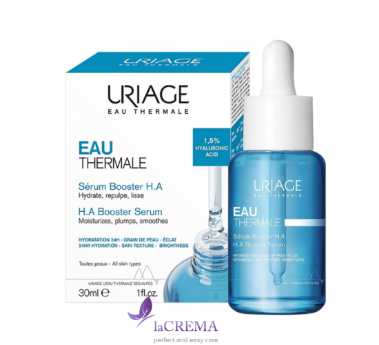 Урьяж О Термаль Зволожувальна сироватка для обличчя Uriage Eau Thermale Serum Booster H.A 30 мл