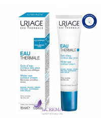 Урьяж О Термаль Легкий зволожувальний крем навкого очей Uriage Eau Thermale, 15 мл