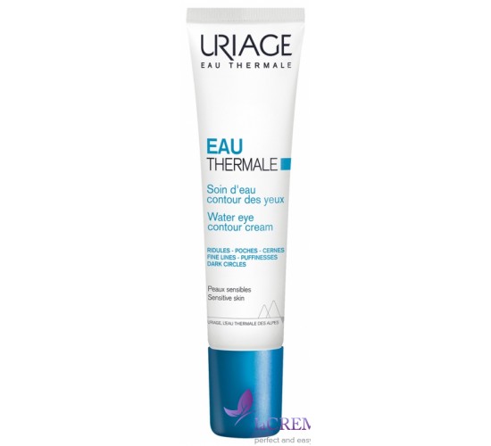 Урьяж О Термаль Легкий зволожувальний крем навкого очей Uriage Eau Thermale, 15 мл