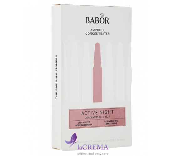 Babor Ампули нічні для обличчя Ampoule Concentrates Active Night, 7 х 2 мл
