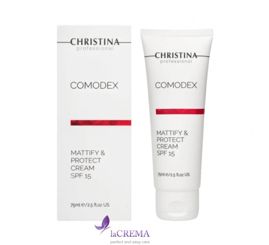 Christina Comodex Крем для обличчя Матування та захист Mattify&Protect Cream SPF15, 75 мл