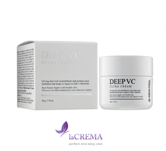 Medi-Peel DEEP VC Інтенсивний живильний крем з колагеном та вітаміннім комплексом Ultra Cream, 50 мл