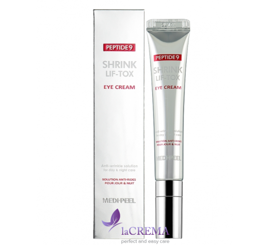Medi-Peel Peptide 9 Volume Крем для повік з ефектом ліфтингу Shrink Lif-Tox Eye Cream, 20 мл