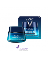 Віші Мінерал 89 Зволожувальний нічний крем з мелатоніном Vichy Mineral 89 , 50 мл