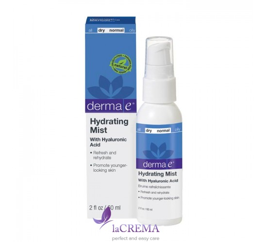 Derma E Hydrating Увлажняющий спрей с гиалуроновой кислотой, 60 мл