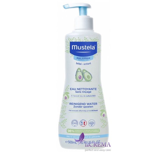 Мустела Очищуюча рідина з авокадо для немовлят Mustela Cleansing Water, 500 мл