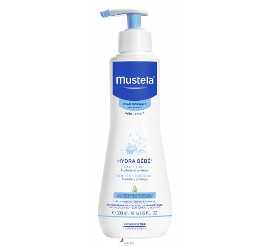Мустела Зволожуючий дитячий лосьон для тіла Mustela Hydra Baby Body Lotion, 300 мл