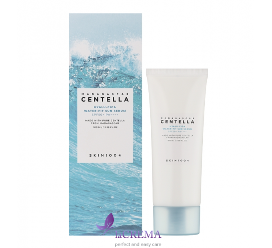 Skin1004 Madagascar Centella Сонцезахисна сировака SPF50 Hyalu-Cica Water-Fit Sun Serum, 100 мл