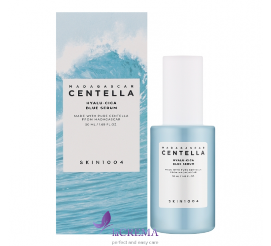 Skin1004 Madagascar Centella Гіалуронова сироватка з екстрактом центелли Hyalu-Cica Blue Serum, 50мл