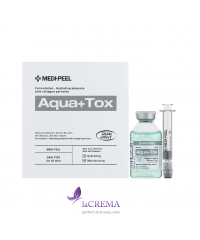 Меді Піл Аква + Зволожуюча сироватка для обличчя Medi-Peel Aqua Tox Ampoule, 30 мл