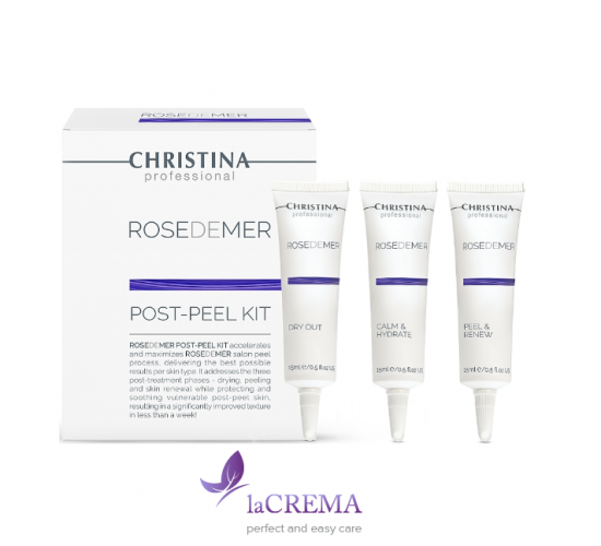 Christina Rose De Mer Набір для догляду за шкірою після пілінгу, 3 засоби Post Peel Ki