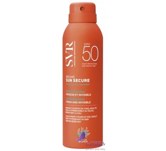 СВР Сан Секюр Сонцезахисний спрей-міст SPF50 - SVR Sun Secure, 200 мл