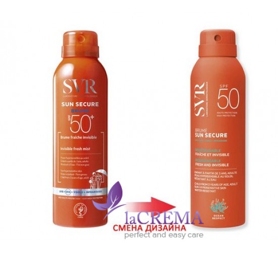 СВР Сан Секюр Сонцезахисний спрей-міст SPF50 - SVR Sun Secure, 200 мл