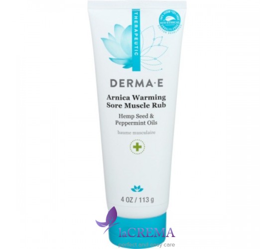 Derma E Therapeutic Согревающий бальзам с арникой от боли в мышцах, 113 г