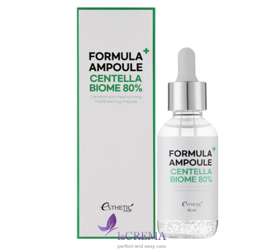 ESTHETIC HOUSE Formula Ampoule Сиворотка відновлююча з центелою для обличчя, 55 мл