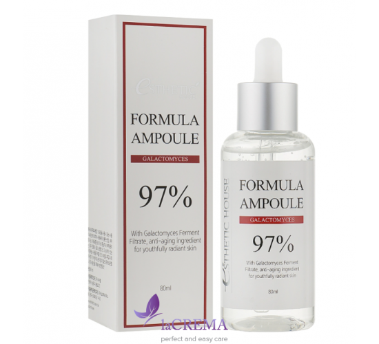ESTHETIC HOUSE Formula Ampoule Сироватка для обличчя відновлююча Галактомісіс, 80мл