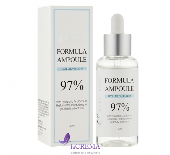 ESTHETIC HOUSE Formula Ampoule Сироватка для обличчя зволожуюча Гіалурон , 80 мл