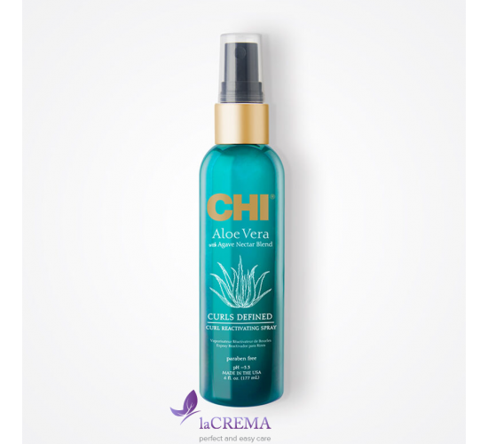 CHI Aloe Vera Спрей для покращення форми локонів кучерявого волосся, 177 мл