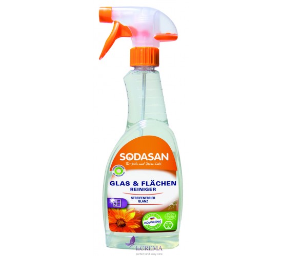 SODASAN Органическое моющее средство для стекла Organic