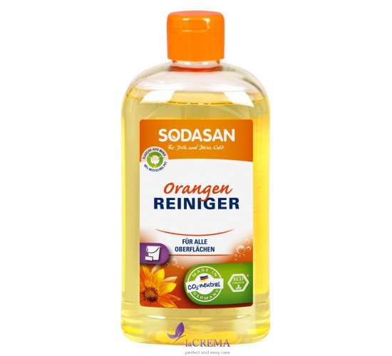 SODASAN Средство-концентрат Orange для удаления жирных загрязнений, 0,5 л