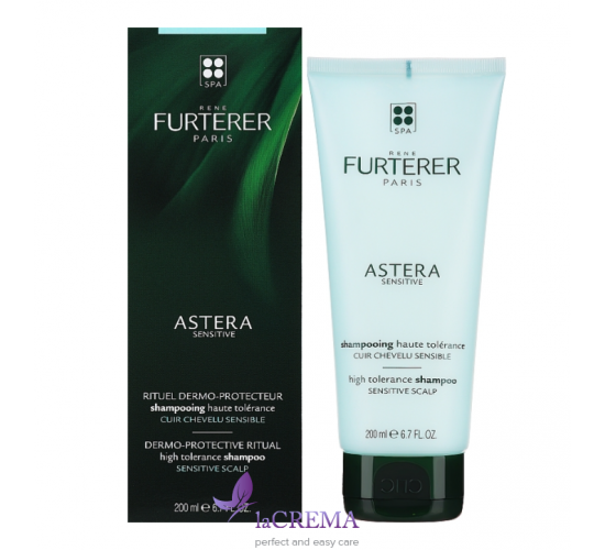 Rene Furterer Astera Заспокійливий шампунь для чутливої шкіри голови Sensitive High Tolerance, 200мл