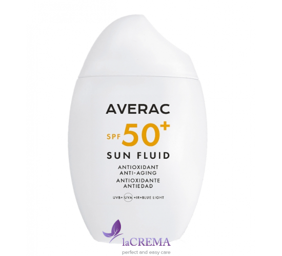 Аверак Сонцезахисний флюїд для обличчя SPF50+ Averac Ulrtalight SPF50+ Sun Fluid, 50 мл