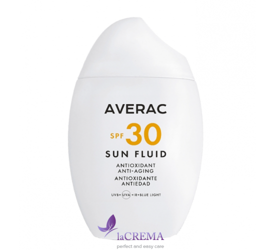 Аверак Сонцезахисний флюїд для обличчя SPF30+ Averac Ulrtalight SPF30+ Sun Fluid, 50 мл