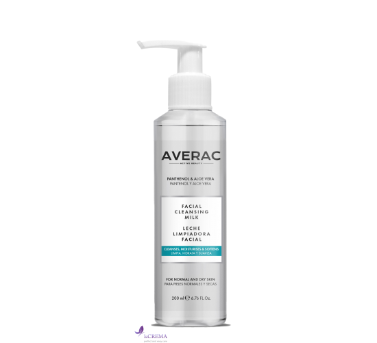 Аверак Очищувальне молочко для обличчя Averac Facial Cleansing Milk, 200 мл
