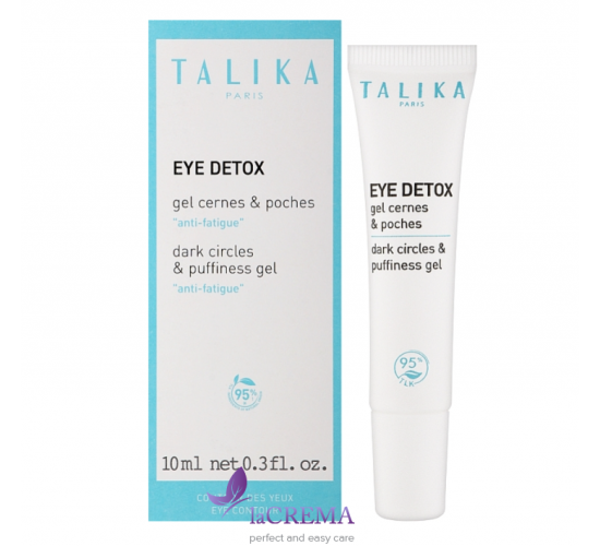 Таліка Гель-коректор проти темних кіл Talika EyeDetox Gel Cernes & Poches, 10 мл