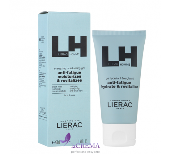 Лієрак Ом Енергетичний зволожуючий гель для обличчя Lierac Homme Om, 50 мл