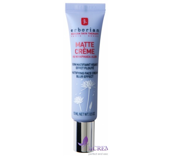 Ерборіан Матте ультра матуючий крем для обличчя Erborian Matte Creme, 15 мл