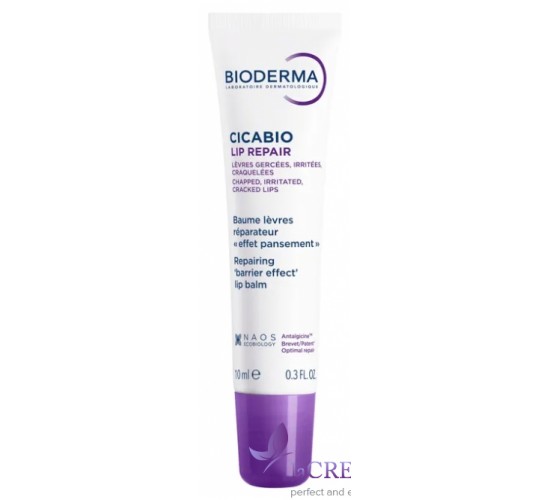 Біодерма Цикабіо Загоювальний бальзам для губ - Bioderma Cicabio Baume Lip repair, 10 мл