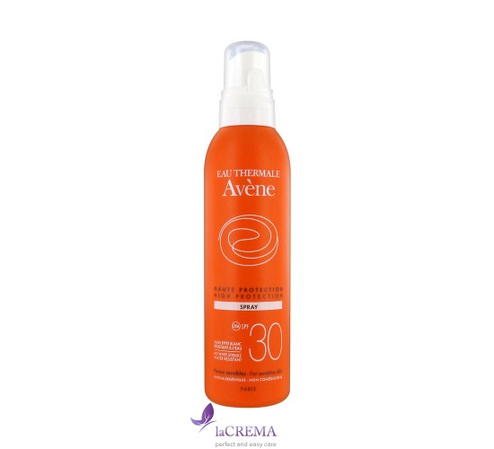 Авен Сонцезахисний спрей SPF 30+ для обличчя та тіла Avene , 200 мл