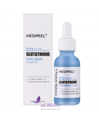 Medi-Peel Glutathione Hyal Aqua Сироватка зволожуюча для обличчя з глутатіоном Ampoule, 30 мл