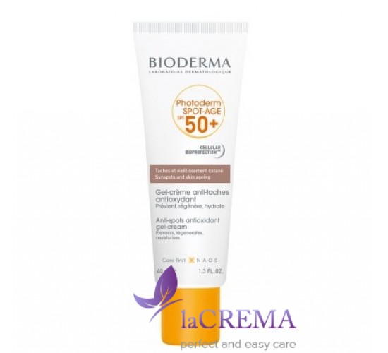 Біодерма Фотодерм Сонцезахисний гель проти пігментації SPF50 - Bioderma Photoderm Spot-Age, 40 мл