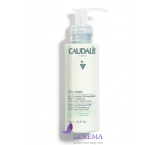 Caudalie Vinoclean Молочко мигдальне для зняття макіяжу Кодали, 100 мл
