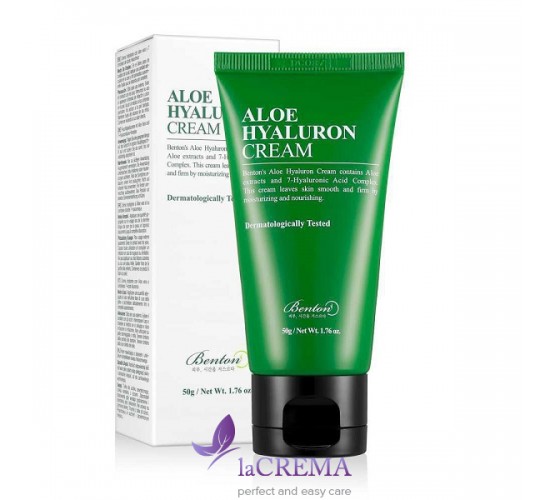 Benton Aloe Увлажняющий крем с алоэ и гиауроновой кислотой, 50 мл