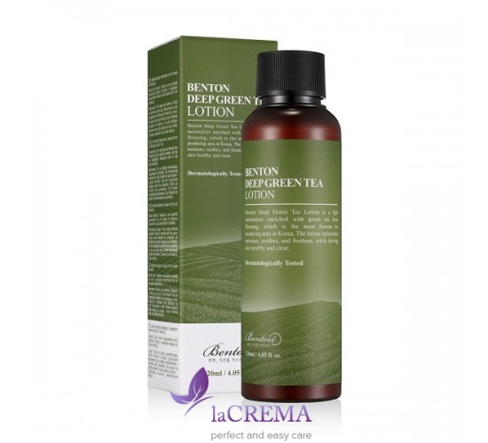 Benton Deep Green Tea Увлажняющий лосьон с зеленым чаем, 120 мл