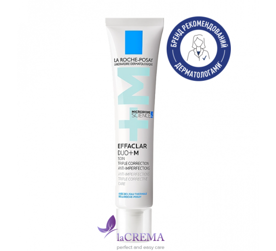 La Roche-Posay Effaclar Duo+ М Коригуючий засіб проти недоліків Ефаклар ДУО + М, 40 мл