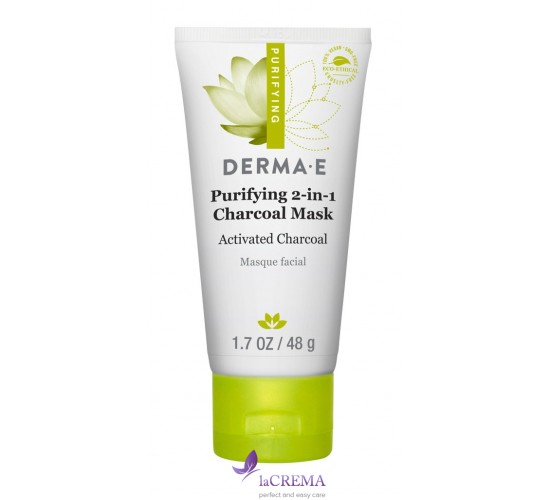 Derma E Purifying Очищающая угольная маска 2-в-1, 48 г
