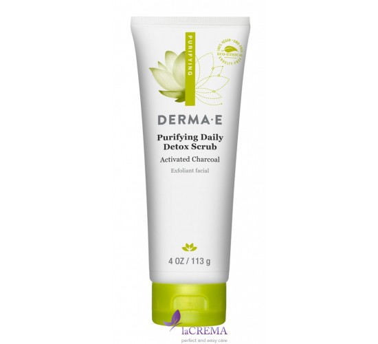 Derma E Purifying Очищающий ежедневный детокс скраб, 113 г