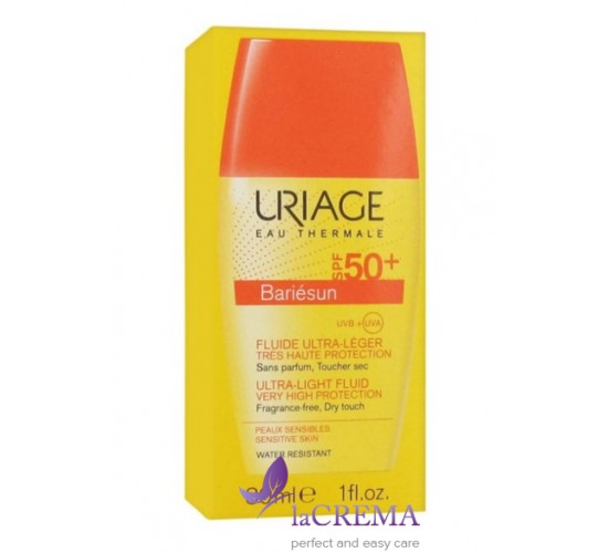 Урьяж Бар'єсан Ультра - легкий флюїд Uriage Bariesun SPF 50+, 30 мл